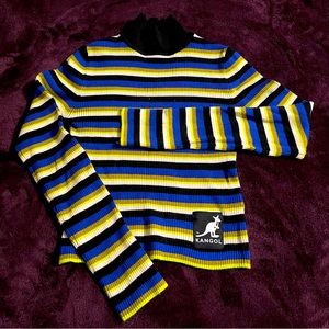 Kangol stripped multicolor shirt